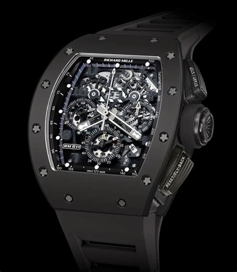 black richard mille watch price